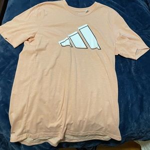 Salmon pink Adidas shirt